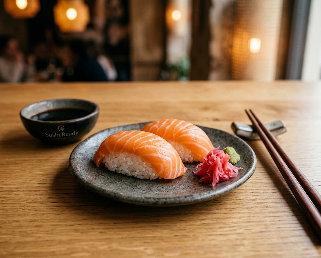 Sushi saumon X2