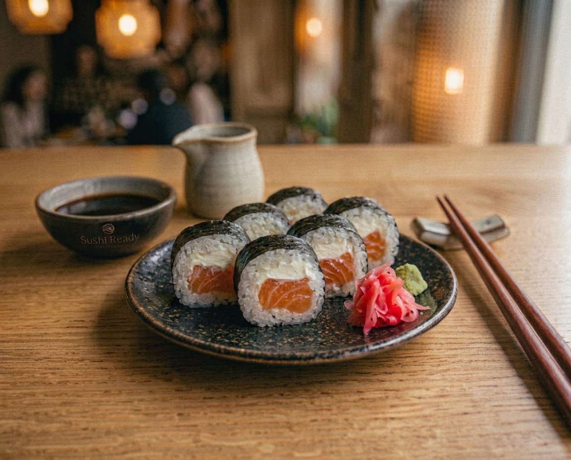 Maki saumon cheese x6