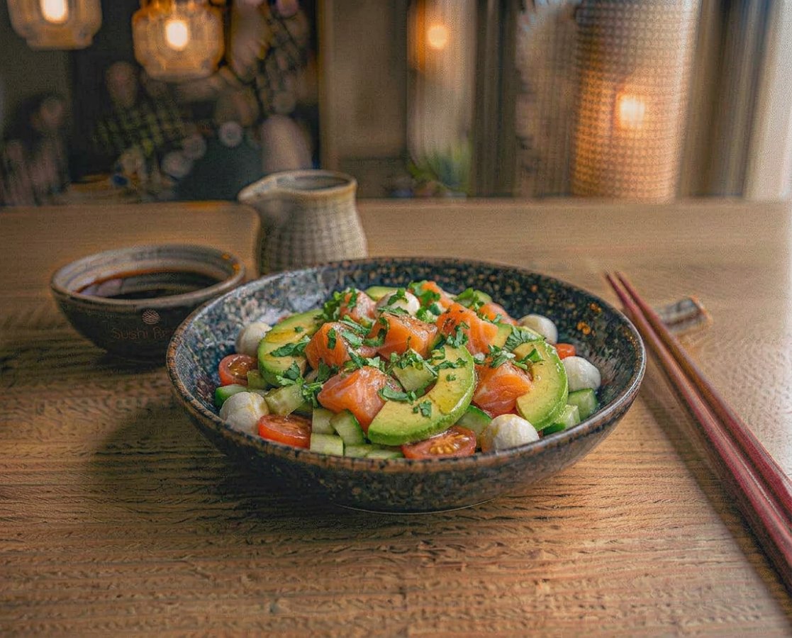 Salade saumon